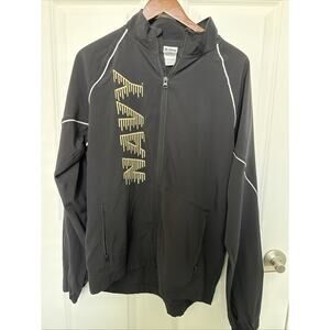 Soffe Men’s Navy-themed Full-Zip Track Jacket Size S